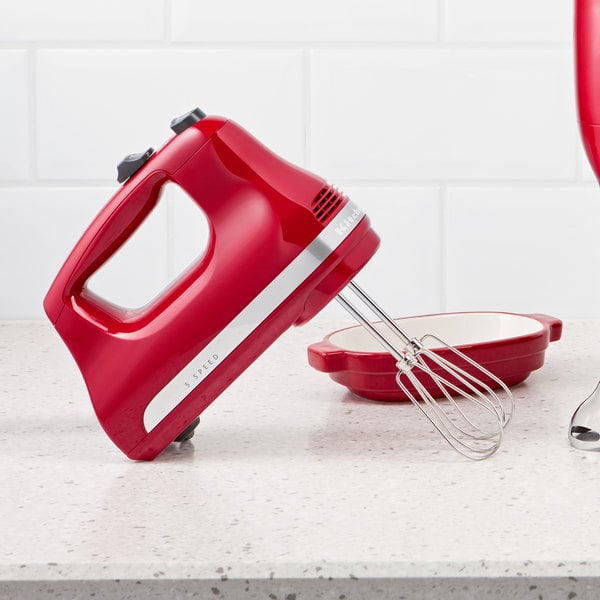 5 Speed Hand Mixer with Stainless Steel Turbo Beaters