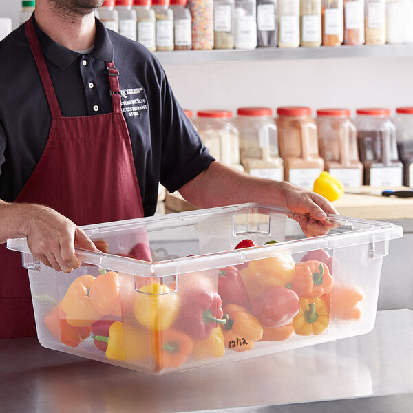 26" x 18" x 9" Clear Polycarbonate Food Storage Box