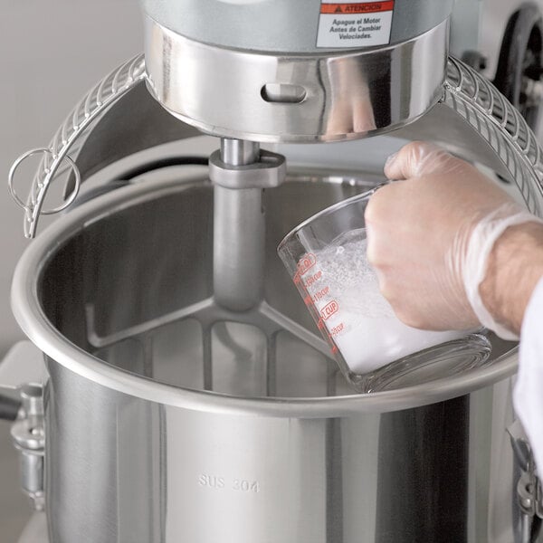 20 Qt. Planetary Stand Mixer with Guard & Standard Accessories - 120V, 1 1/2 hp