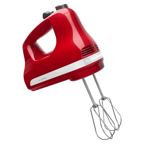5 Speed Hand Mixer with Stainless Steel Turbo Beaters