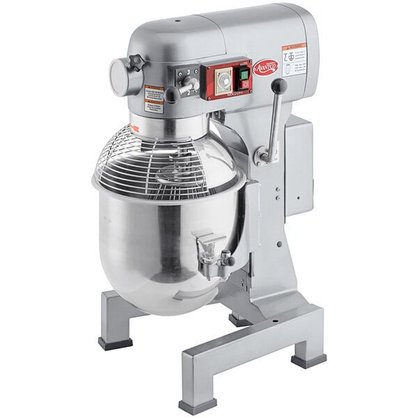 20 Qt. Planetary Stand Mixer with Guard & Standard Accessories - 120V, 1 1/2 hp