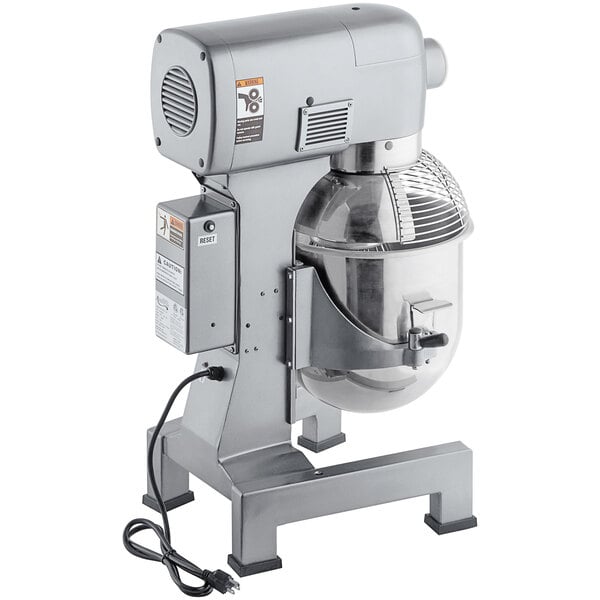 20 Qt. Planetary Stand Mixer with Guard & Standard Accessories - 120V, 1 1/2 hp